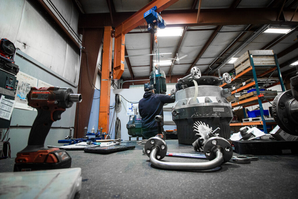 In-house Service & Repair of Industrial Pumps