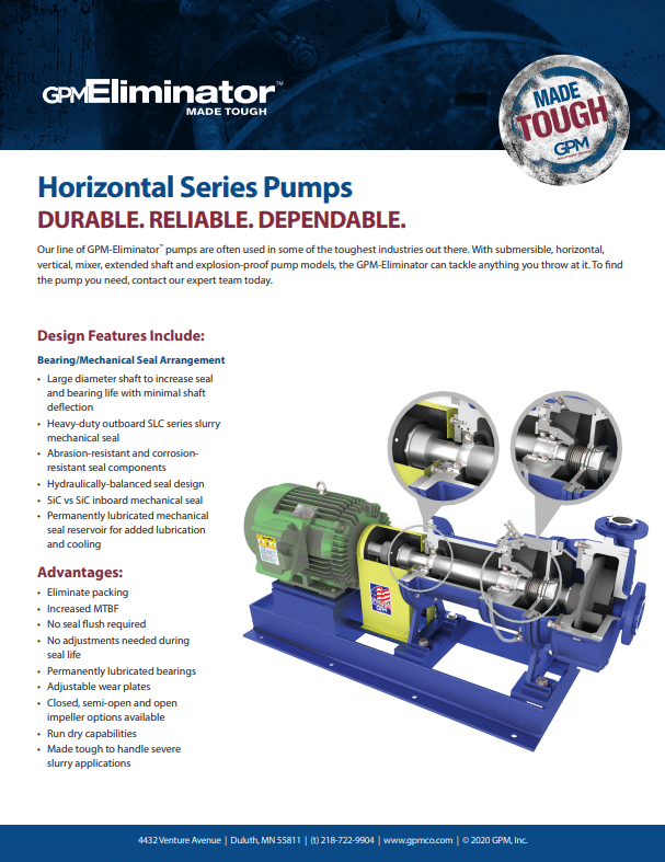 Download the Horizontal GPM-Eliminator Flyer