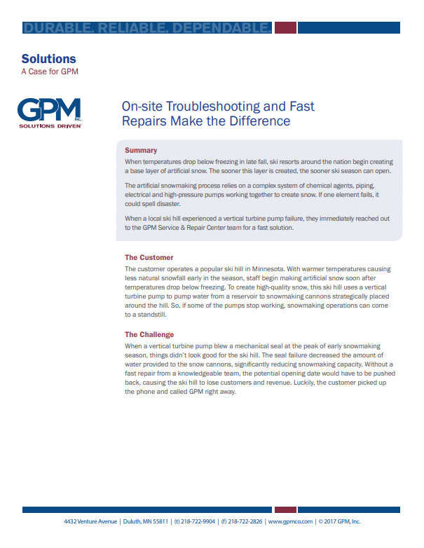 Download the Snow Hill Solutions Case Study