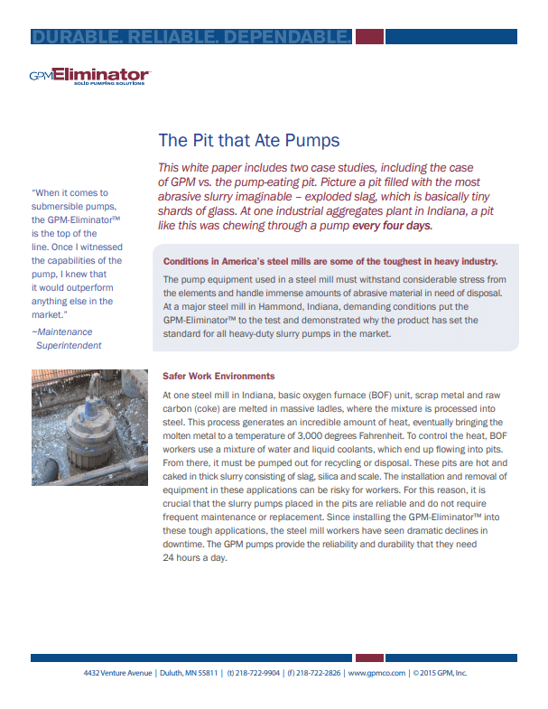 Download the Pit that Ate Pumps Case Study