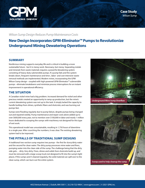 Download the Wilson Sump and GPM-Eliminator Case Study